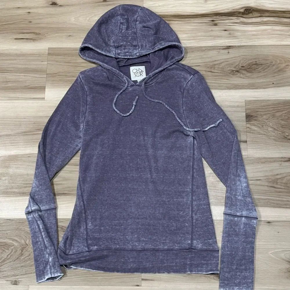 Chaser Purple Pullover Hoodie Shirt Women’s Small